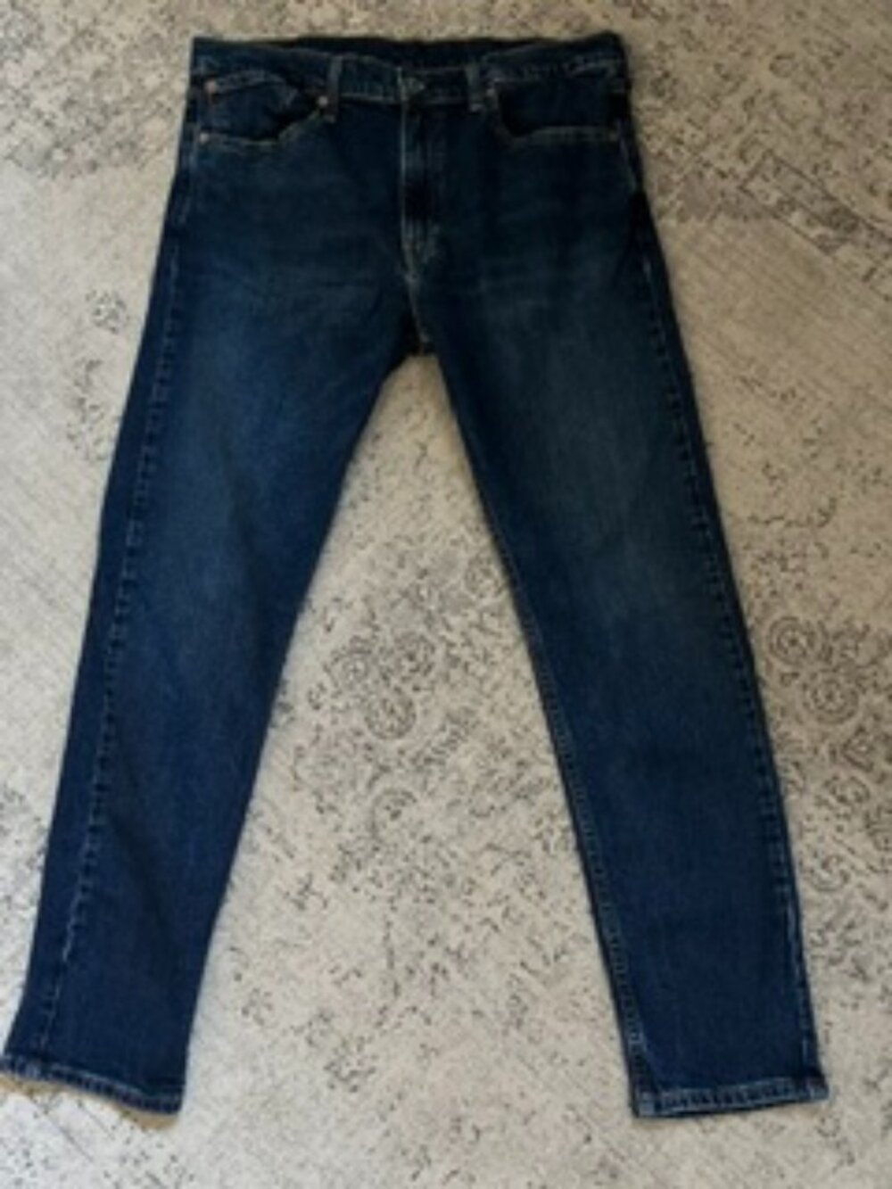 Levi's 512 Dark Wash Taper Fit Jeans W 36 L 32